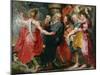 The Flight of Lot and His Family from Sodom (After Ruben), C. 1618-Jacob Jordaens-Mounted Giclee Print