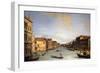 View of the Grand Canal, 1726-1728-Canaletto-Framed Giclee Print