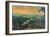 The Battle of Lesnaya, 1720S-Nicolas de Larmessin-Framed Giclee Print