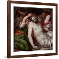 Pietà with Angels-Lambert Sustris-Framed Giclee Print