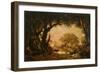 Clearing in the Woods of Fontainebleau-Théodore Rousseau-Framed Giclee Print