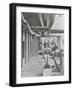 Men on the Hydraulic Lever Platform of the Woolwich Ferry, London, 1896-null-Framed Photographic Print