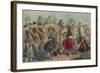 Georgy Porgy the First Going Out for a Ride in His State Coachy Poachy, 1850-John Leech-Framed Giclee Print