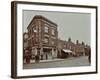 Row of Shops in Lea Bridge Road, Hackney, London, September 1909-null-Framed Photographic Print