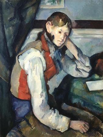 The Boy in the Red Vest (Le garçon au gilet rouge), 1888-1890 - Main Image