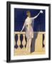 'Farewell at Night', c1910s-Georges Barbier-Framed Giclee Print
