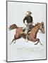 Us Cavalry Officer in Campaign Dress of the 1870S-Frederic Sackrider Remington-Mounted Giclee Print