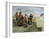 Leaving for Jersey-Guillaume Romain Fouace-Framed Giclee Print