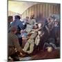 Execution of Tsar Nicholas II and His Family at Yekaterinburg, 17th July 1918-S. Sarmat-Mounted Giclee Print