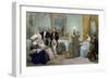 Family Concert, c.1840-Eugene Louis Lami-Framed Giclee Print