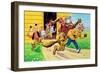 Brer Rabbit, Friends and Saucepans-Henry Charles Fox-Framed Giclee Print