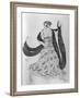 Costume Design for 'Cleopatra', 1910-Leon Bakst-Framed Giclee Print