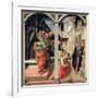 The Annunciation with Three Angels, 1440-Fra Filippo Lippi-Framed Giclee Print