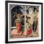 The Annunciation with Three Angels, 1440-Fra Filippo Lippi-Framed Giclee Print