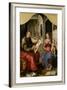 St. Luke Painting the Virgin, c.1545-Maerten van Heemskerck-Framed Giclee Print