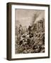 Boadicea's Attack Upon Camulodunum, 60Ad, Illustration from 'The History of the Nation'-Henry Payne-Framed Giclee Print