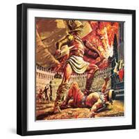 Pompeii, the Doomed City-Payne-Framed Premium Giclee Print