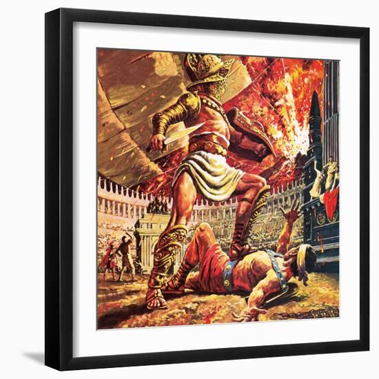 Pompeii, the Doomed City-Payne-Framed Premium Giclee Print