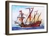 The Portuguese Caravel-English School-Framed Giclee Print