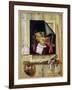 Trompe L'Oeil Still Life, 1665-Cornelis Norbertus Gysbrechts-Framed Giclee Print