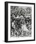 The Coronation of the Virgin and Child, 1518 (Woodcut)-Albrecht Dürer-Framed Giclee Print