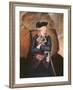 Admiral Richard Howe (Colour Litho)-John Singleton Copley-Framed Giclee Print