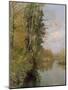 The River Frome, Morton nr Dorchester, 1901-Frederick William Newton Whitehead-Mounted Giclee Print