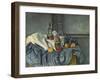 The Peppermint Bottle, 1893-95-Paul Cézanne-Framed Giclee Print