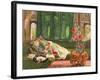 The Siesta, C.1876-John Frederick Lewis-Framed Giclee Print