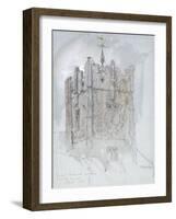 The Tower of Trinity Church, Richmond, 1867-John Ruskin-Framed Giclee Print