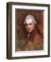 Self Portrait in a Red Coat, C.1770-George Romney-Framed Giclee Print