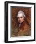 Self Portrait in a Red Coat, C.1770-George Romney-Framed Giclee Print