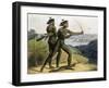 Hunting in the Bay of San Francisco, from 'Voyage Pittoresque Autour Du Monde', Engraved by Jean…-Ludwig Choris-Framed Giclee Print