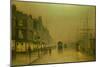 Liverpool Docks-John Atkinson Grimshaw-Mounted Giclee Print