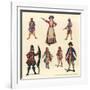 Designs for the Pirates of Penzance-George Sheringham-Framed Giclee Print