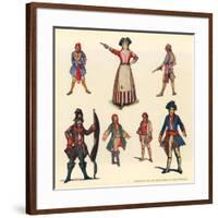 Designs for the Pirates of Penzance-George Sheringham-Framed Giclee Print