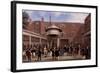 Settling Day at Tattersalls, Print Made by Charles Hunt, 1836-James Pollard-Framed Giclee Print