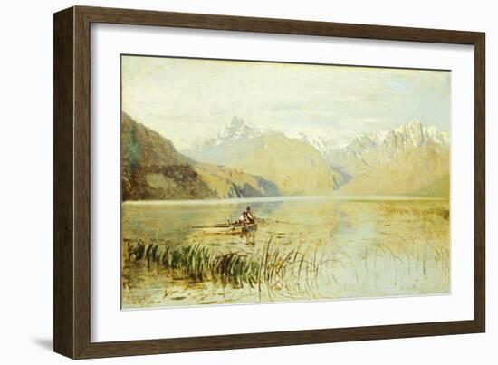 Lake Novate Mezzola-Guillaume De L'Isle-Framed Giclee Print