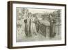 The First Meeting of Dante and Beatrice-Henry Holiday-Framed Giclee Print