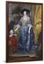 Queen Henrietta Maria with Sir Jeffrey Hudson, 1633-Sir Anthony Van Dyck-Framed Giclee Print