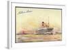 Künstler Oliver, R., Nelson Lines, Steamer-null-Framed Giclee Print