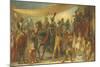 Knights Preparing for a Tournament-John Everett Millais-Mounted Giclee Print