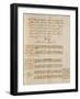 Examples of Polyphonic Music, from the Treatise on Harmonic Consonances, 1717-Benedetto Marcello-Framed Giclee Print