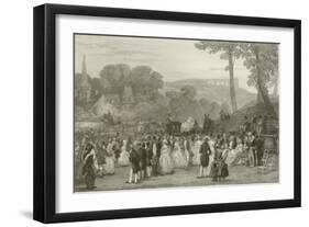 Peasants Ball-Eugene-Louis Lami-Framed Giclee Print