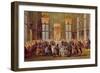 The Doge at the Feast for the Opening of the Carnival of Venice-Francesco Guardi-Framed Giclee Print