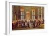 The Doge at the Feast for the Opening of the Carnival of Venice-Francesco Guardi-Framed Giclee Print