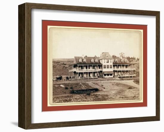 Hotel Minnekahta, Hot Springs, Dak-John C. H. Grabill-Framed Giclee Print