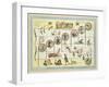 Grand New Method of Writing Music-Robert Seymour-Framed Giclee Print