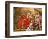 The Education of the Virgin, C.1715-Sebastiano Conca-Framed Giclee Print