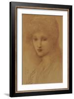 Portrait of Laura Lyttelton-Edward Burne-Jones-Framed Giclee Print